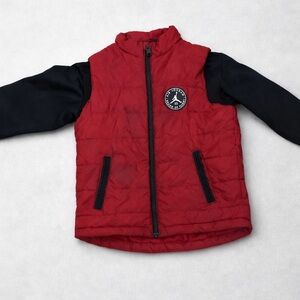 Boys’ Jordan Hybrid Puffer Jacket – Size 7 (Large)